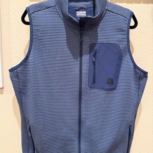 Alaskan Hardgear womens Quilted Fleece Vest - Slate Blue